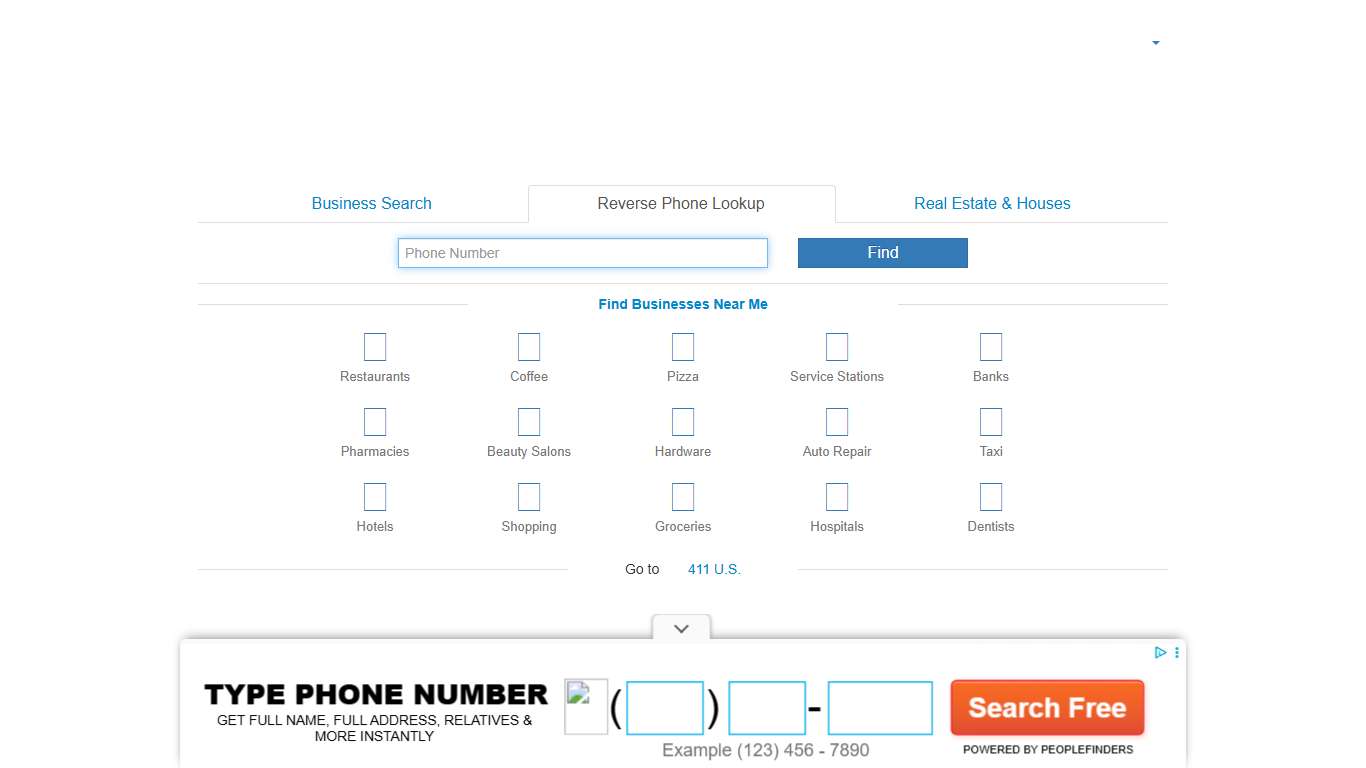 Canadian Reverse Phone Lookup - 411.info™ Canada